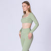 Casual Crop-Top Long Sleeve
