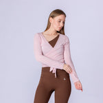 Aurora Wrap Top